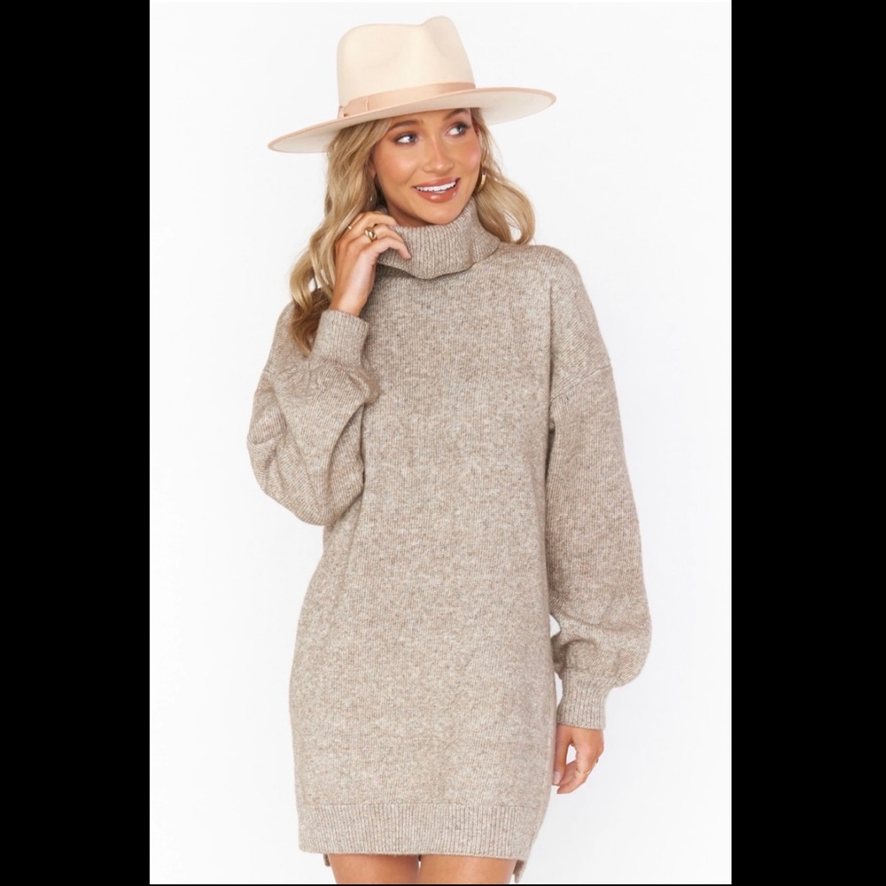Show Me Your Mumu ✨NWOT✨ Chester Sweater Dress * Oatmeal Knit * M *